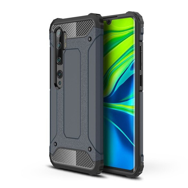 Hybrid Armor Case Tough Rugged Cover for Xiaomi Mi Note 10 / Mi Note 10 Pro / Mi CC9 Pro blue