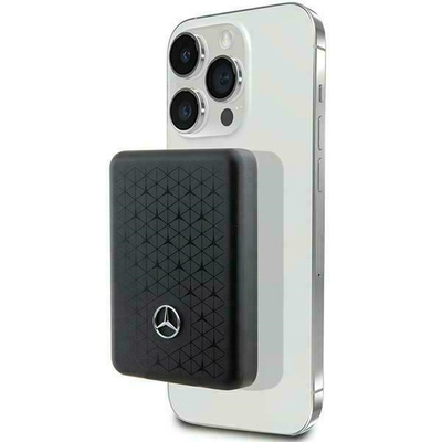 Powerbank Mercedes Stars Pattern MagSafe 5W 3000mAh - schwarz