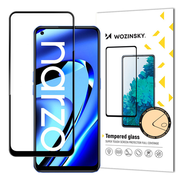 Wozinsky Full Glue Tempered Glass für Realme Narzo 50A