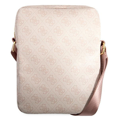 Torba Guess 4G Big Metal Logo na tablet 10'' - różowa