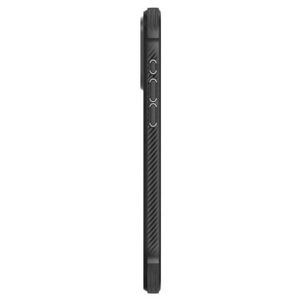 Etui Spigen Rugged Armor Mag z MagSafe na iPhone 15 Pro - czarny mat