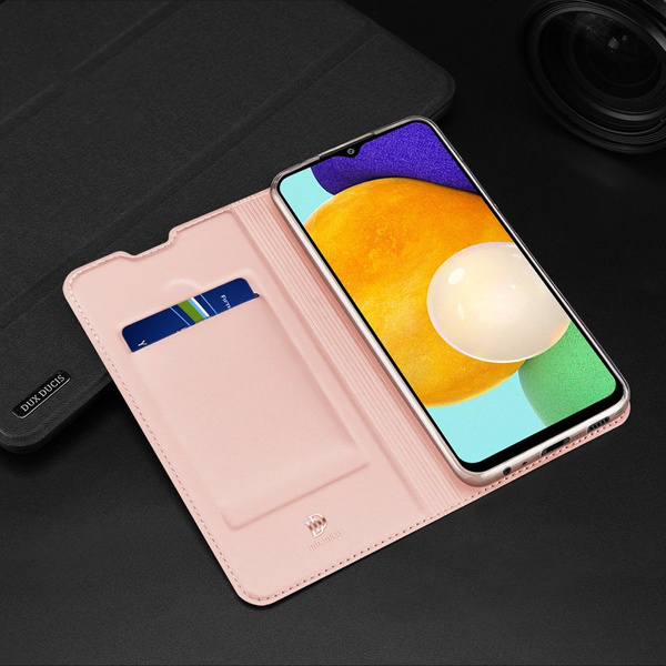 Dux Ducis Skin Pro Holster Cover Flip Cover für Samsung Galaxy A03s blau