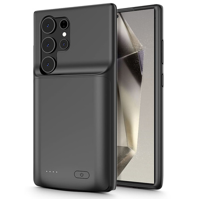 Etui Tech-Protect PowerCase na Samsung Galaxy S24 Ultra z powerbankiem 5000mAh - czarne