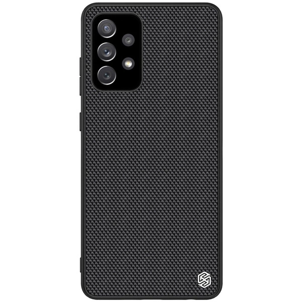 Nillkin Textured Case durable reinforced case with gel frame and nylon back for Samsung Galaxy A72 4G black