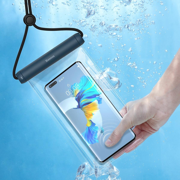 Baseus wasserdichte Handyhülle Slide-Cover blau (FMYT000003)