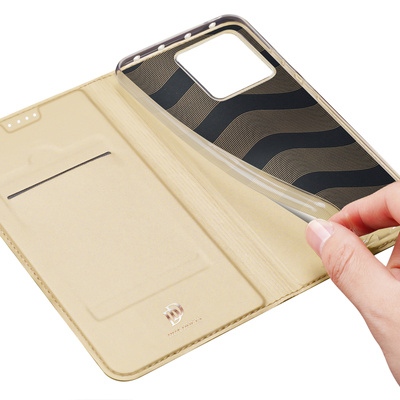 Dux Ducis Skin Pro Hülle Xiaomi 13 Flip Card Wallet Gold Ständer