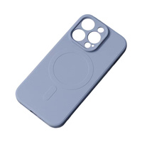 Silikonowe etui kompatybilne z MagSafe do iPhone 15 Pro Max Silicone Case - szare