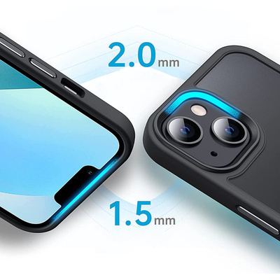 Tech-Protect MagMat MagSafe Case for iPhone 12 / 12 Pro - Matte Black