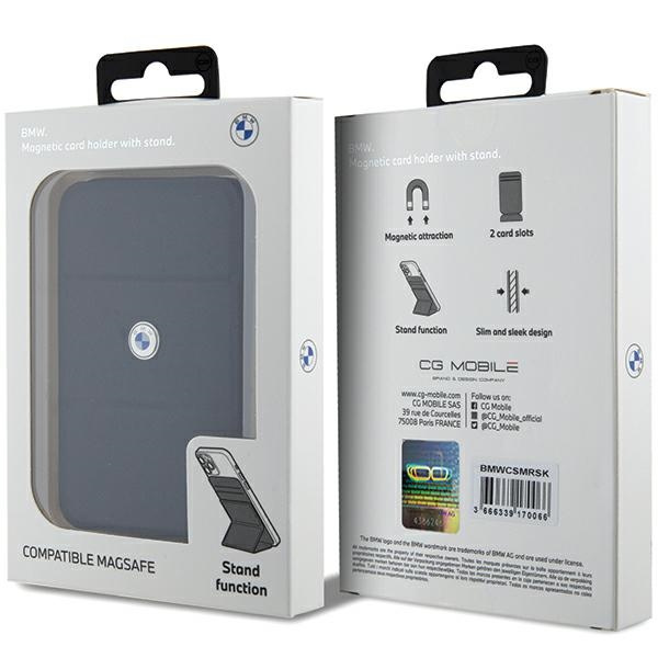 Portfel magnetyczny BMW MagSafe Signature Collection - czarny