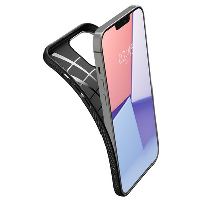 Spigen Liquid Air Hülle für iPhone 13 Pro – Mattschwarz