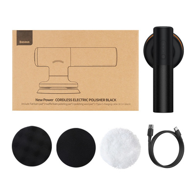 Baseus Cordless Electric Polishing Machine 30W 4000mAh Black (CRDLQ-B01) - OUTLET