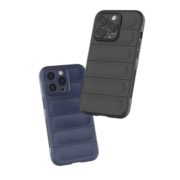 Magic Shield Case Hülle für iPhone 13 Pro Max flexible Panzerhülle dunkelblau