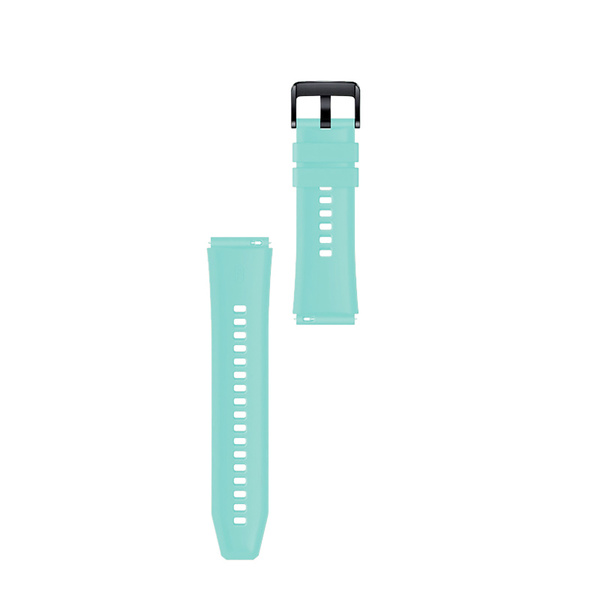 Silicone Strap for Huawei Watch GT 2 / 3 / 4 / 2 Pro / 3 Pro / 4 Pro / GT 2e - Light Green