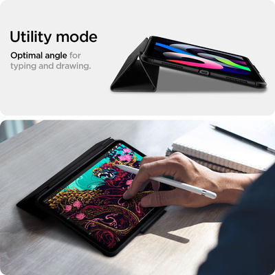 Etui Spigen Rugged Armor Pro na iPad Air 4 2020 / 5 2022 - czarne