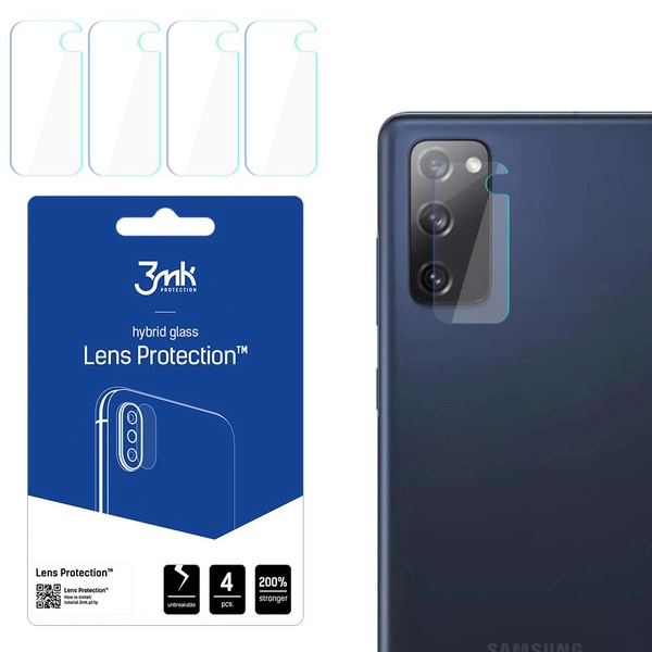 Szkło na aparat 3mk Lens Protection™ hybrydowe na Samsung Galaxy S20 FE 5G