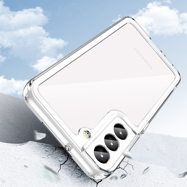 Outer Space Case für Samsung Galaxy S23+ Cover mit einem flexiblen transparenten Rahmen