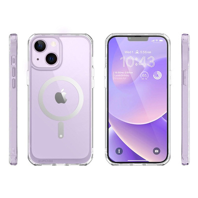 Supcase UB Mag Hülle mit MagSafe für iPhone 14 Plus – transparent