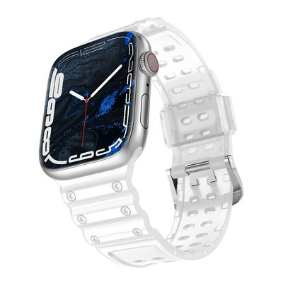Armband Triple Protection für Apple Watch 38 / 40 / 41 mm Armband - transparent
