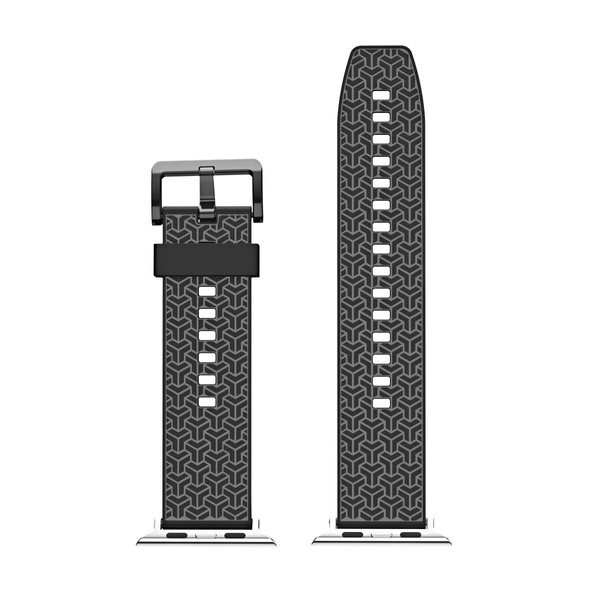 Watch Y Uhrenarmband für Apple Watch 42 / 44 / 45 mm - Schwarz