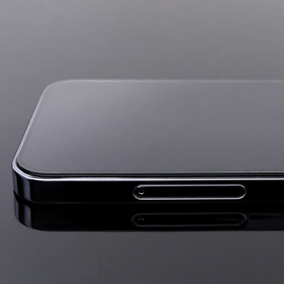 Wozinsky Super Tough Full Glue Tempered Glass Vollbild mit Rahmenhülle freundlich Oppo A54 5G Schwarz