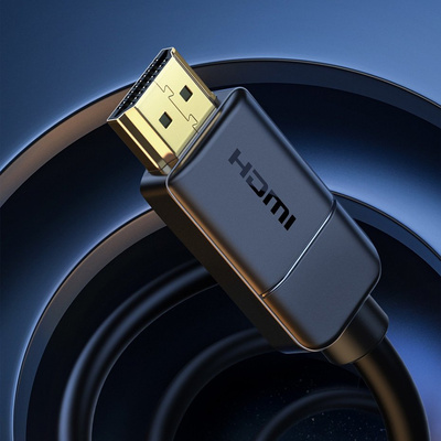 Baseus-Kabel HDMI 2.0-Kabel 4K 30 Hz 3D HDR 18 Gbps 8 m schwarz (CAKGQ-E01)