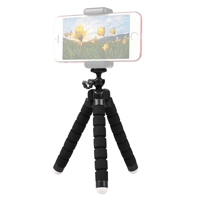 Eleastic tripod for a phone and a selfie camera 