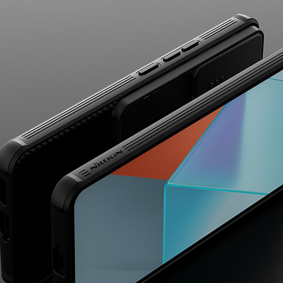 Nillkin CamShield Pro Hülle für Xiaomi Redmi Note 13 Pro 5G / Poco X6 5G – Schwarz