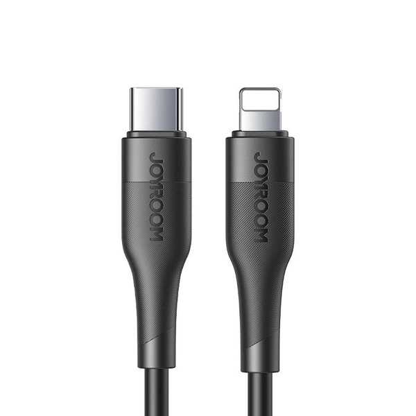 Câble de charge rapide Joyroom USB C - Lightning Power Delivery 2,4 A 20 W 1,2 m noir (S-1224M3)