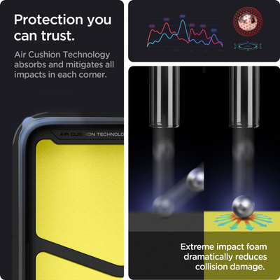 Etui Spigen Tough Armor na Samsung Galaxy XCover 6 Pro - czarne