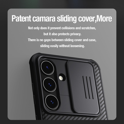 Nillkin CamShield Pro Panzerhülle mit Kameraabdeckung für Samsung Galaxy S24 – Grün