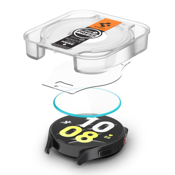 Szkło hartowane Spigen Glas.tR EZ Fit na Samsung Galaxy Watch 6 (44 mm) - 2 szt.