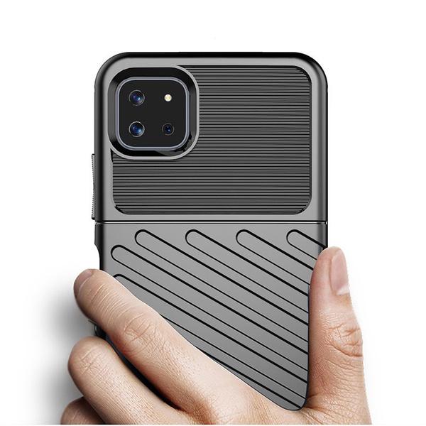 Thunder Case Flexibel Robuste Panzer Handyhülle TPU Schutzhülle für Samsung Galaxy A22 5G blau