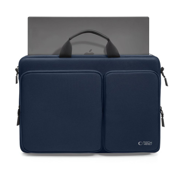 Torba Tech-Protect Defender Bag na laptopa 17" - granatowe
