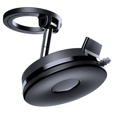 Uchwyt samochodowy Spigen STK100 VacuumLock MagSafe - czarny