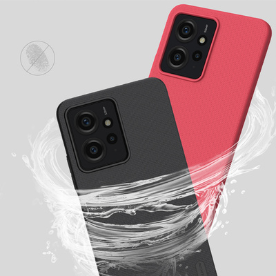 Xiaomi Redmi Note 12 Nillkin Super Frosted Shield armored case - black