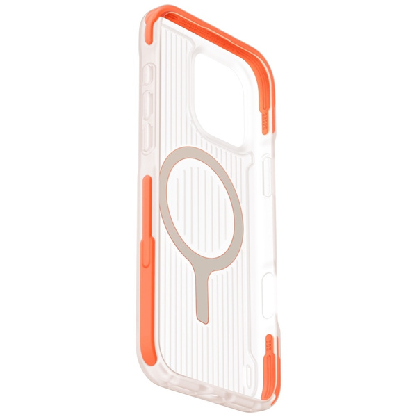 Etui UNIQ Combat Active Magclick Charging na iPhone 16 Pro - pomarańczowe