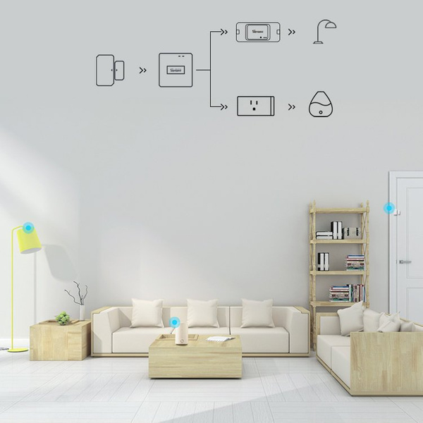 Sonoff SNZB-04 ZigBee wireless window door opening detector white (SNZB-04)