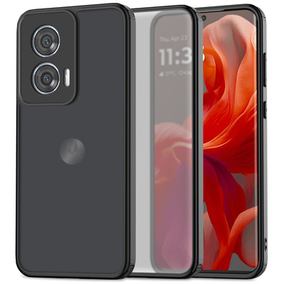 Tech-Protect MagMat Hülle für Motorola Moto G85 5G - Mattschwarz