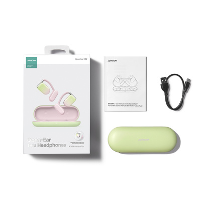 Joyroom Openfree JR-OE2 TWS kabellose Kopfhörer – Pink