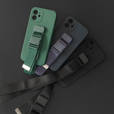 Seiltasche Gel Lanyard Cover mit Kette Geldbörse Lanyard Xiaomi Poco X3 NFC Gelb