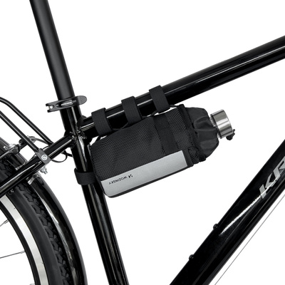 Wozinsky Thermo-Flaschentasche für Fahrrad oder Roller 1l schwarz (WBB29BK)