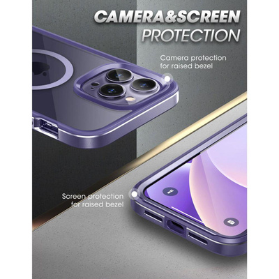 Supcase UB Edge Mag MagSafe Hülle für iPhone 14 Pro Max – Lila