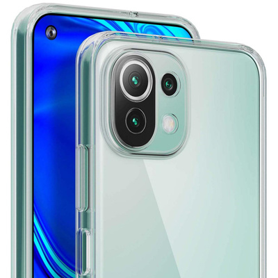 Etui 3mk Clear Case na Xiaomi Mi 11 Lite 4G / 5G /11 Lite 5G NE - przezroczyste
