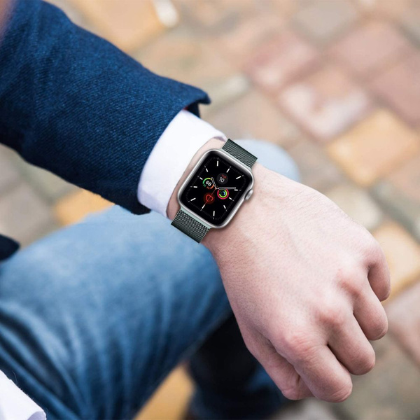 Tech-Protect MilaneseBand for Apple Watch 4 / 5 / 6 / 7 / 8 / 9 / SE (38/40/41 mm) - Silver