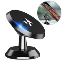 Wozinsky Magnetic Car Dashboard 360 Selbstklebend Schwarz (WMH-05)