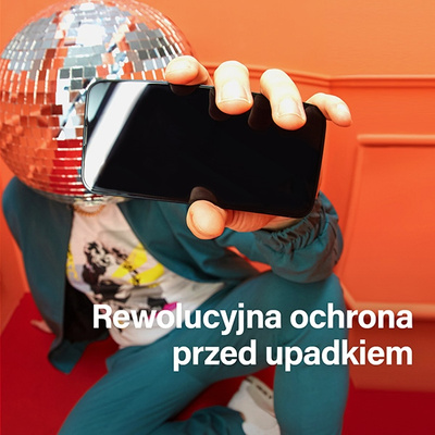 Szkło hartowane PanzerGlass Ultra-Wide Fit prywatyzujące z pozycjonerem na iPhone 15 Pro Max