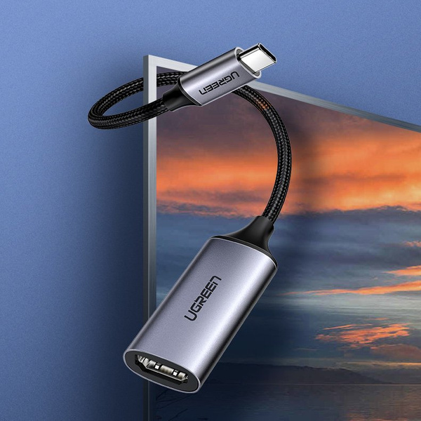 Ugreen USB Type C to HDMI 2.0 Adapter 4K @ 60 Hz Thunderbolt 3 for MacBook / PC gray (70444)