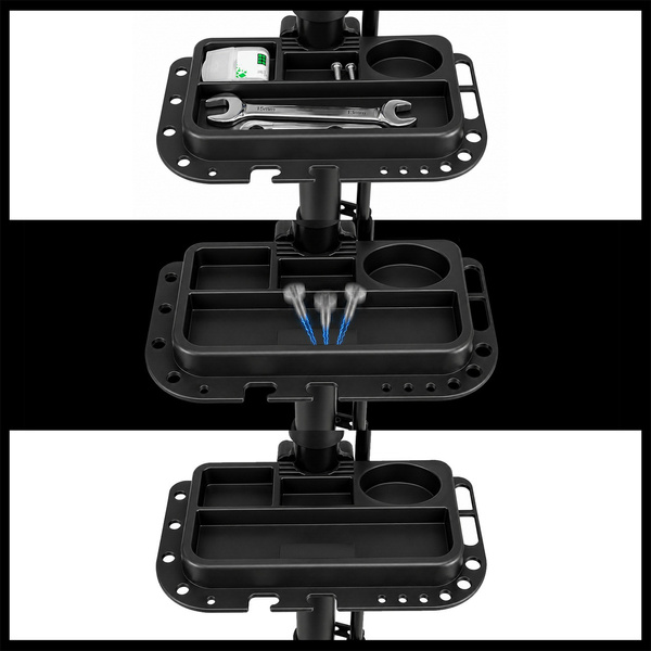 Stojak serwisowy Wozinsky WQX-180 na rowery 24-29" z ramieniem 360° - czarny
