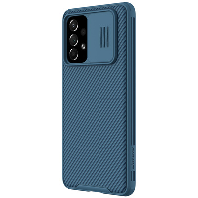 Nillkin CamShield Pro Case Gepanzerte Hülle Kameraschutz für Samsung Galaxy A73 Blau