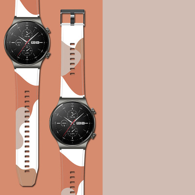 Strap Moro Band für Huawei Watch GT2 Pro Silikonarmband Uhrenarmband Muster 6